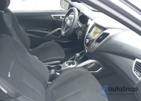 2014 Hyundai Veloster Base W/Black из США, поврежденный, VIN KMHTC6AD2EU194650